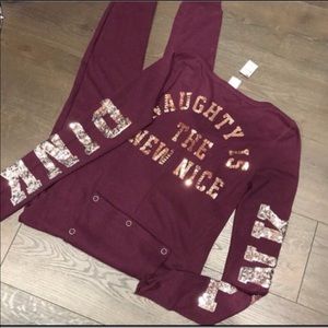 Blink PINK VS Onesie Sleepwear